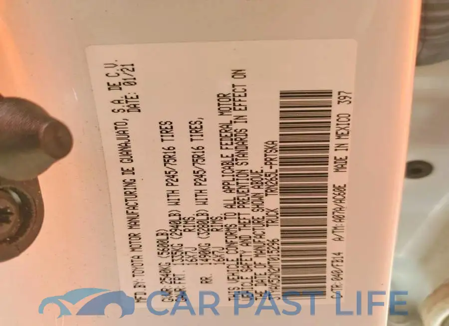 3TYAX5GN2MT015296# 13