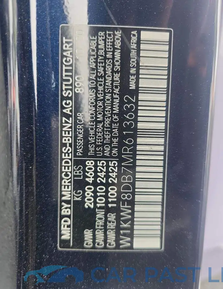 W1KWF8DB7MR613632# 13