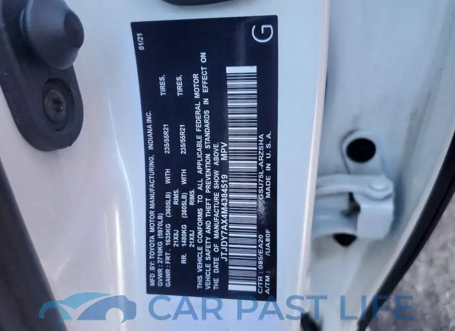 JTJDY7AX3M4354718# 14