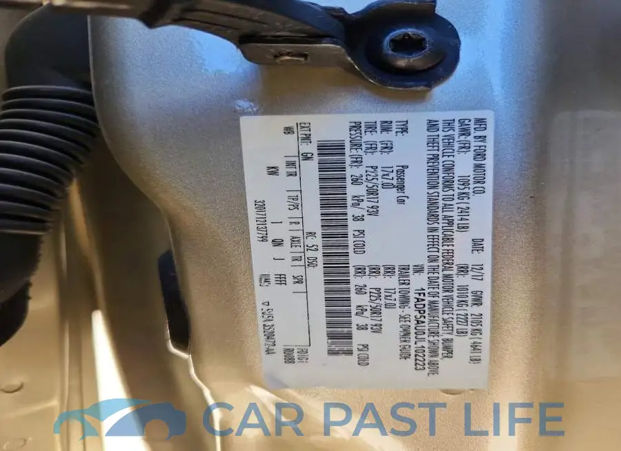 1FADP5AU0JL102223# 13