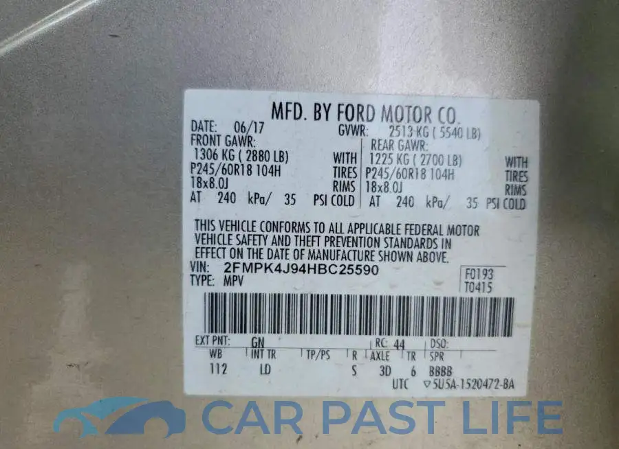 2FMPK4J94HBC25590# 13
