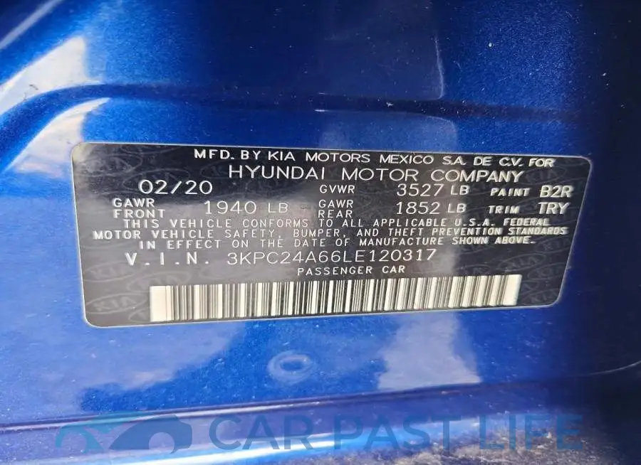 3KPC24A66LE120317# 12