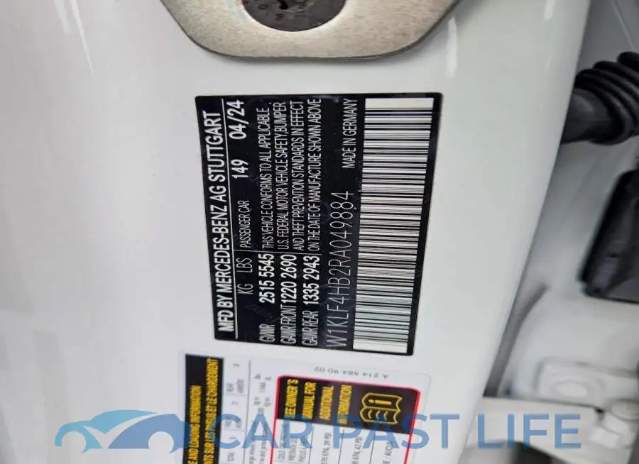 W1KLF4HB2RA049884# 12