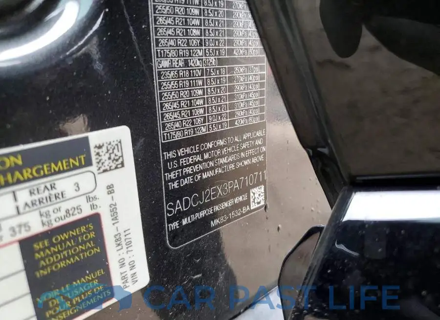 SADCJ2EX3PA710711# 13