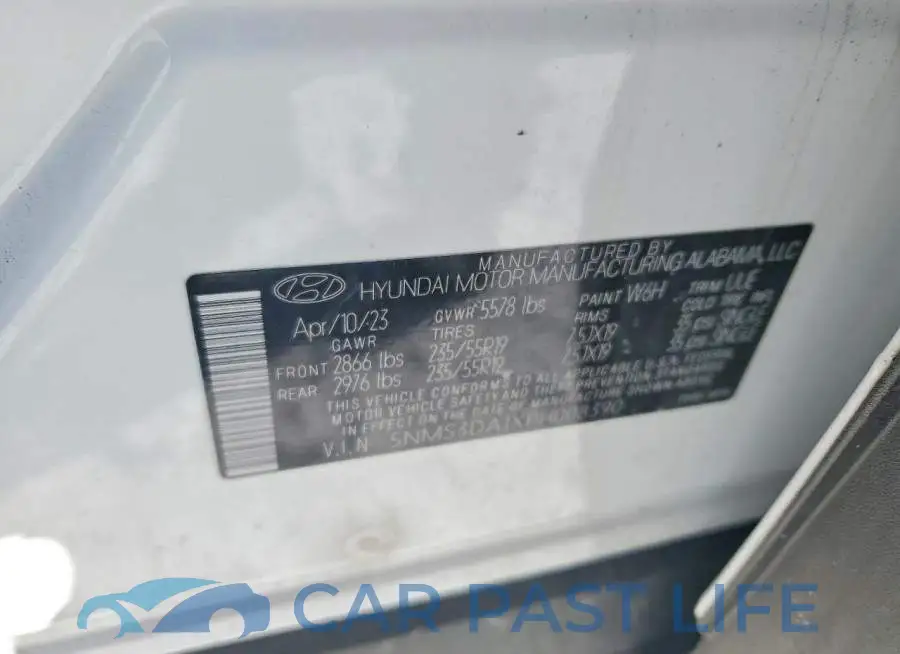 5NMS3DA1XPH008390# 13