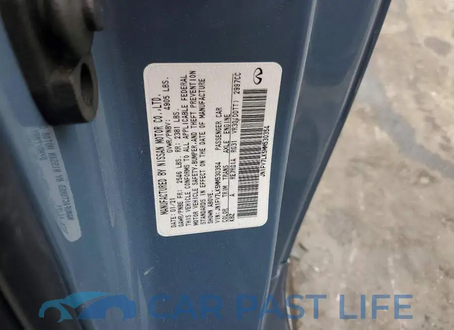 JN1FV7LK5MM530354# 12