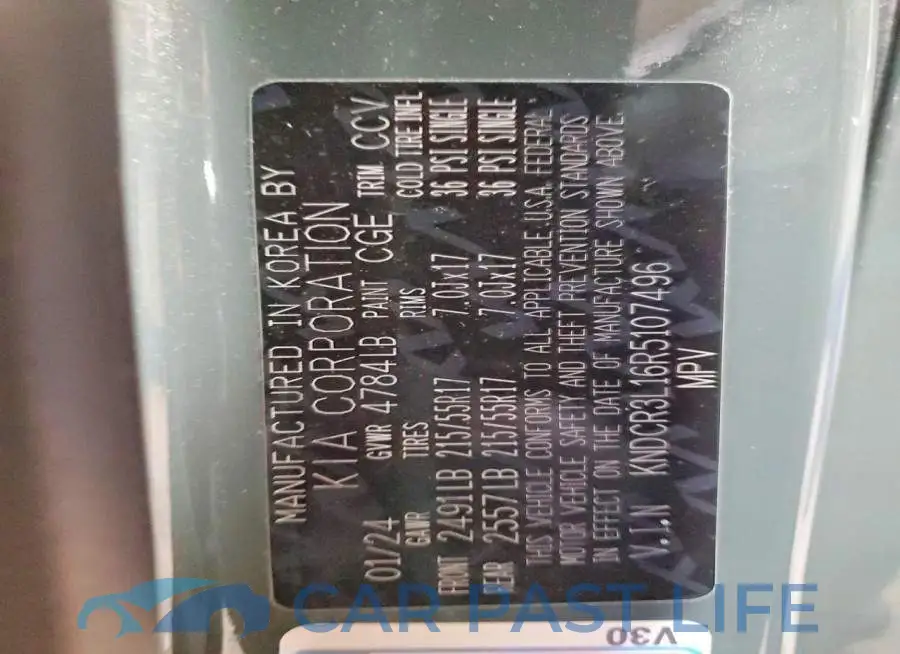 KNDCR3L16R5107496# 13