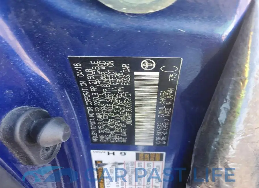 JTDKARFU8J3059107# 12