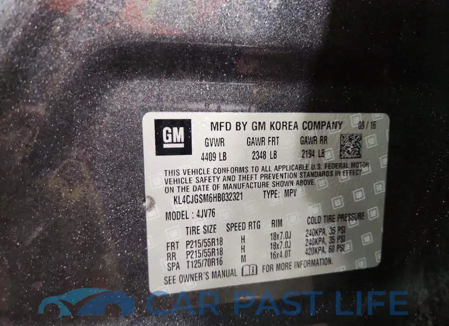 KL4CJGSM6HB032321# 13