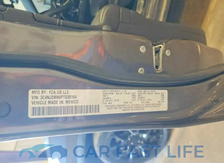 3C4NJDBN6PT538184# 13