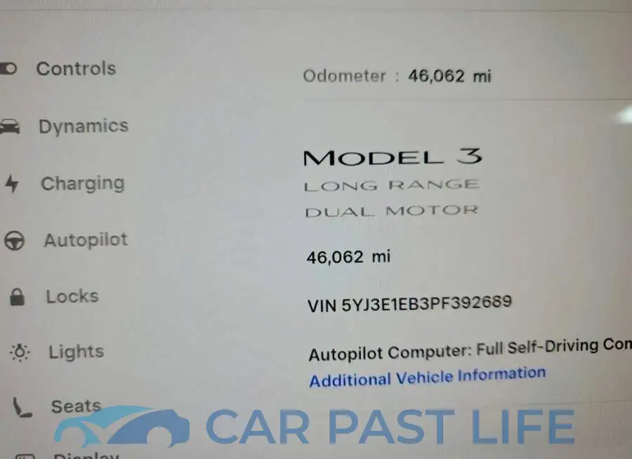 5YJ3E1EB3PF392689# 9
