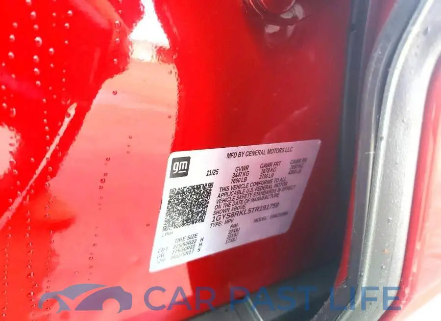 1GYS8RKL5TR191759# 13