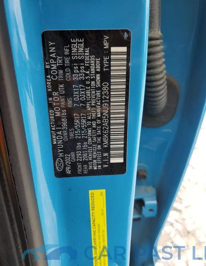 KM8K62AB5NU912380# 12