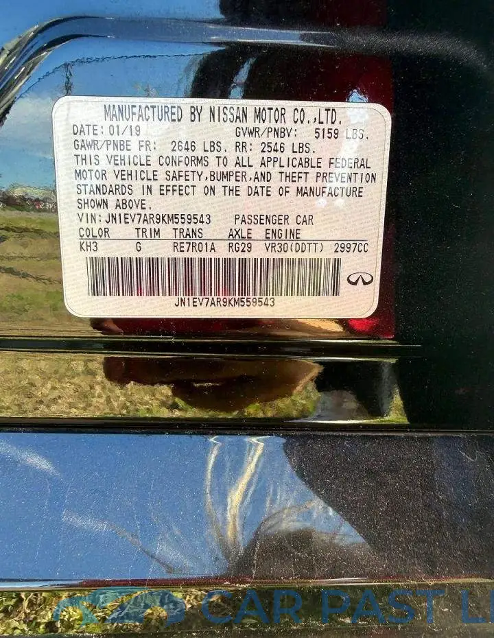 JN1EV7AR9KM559543# 10