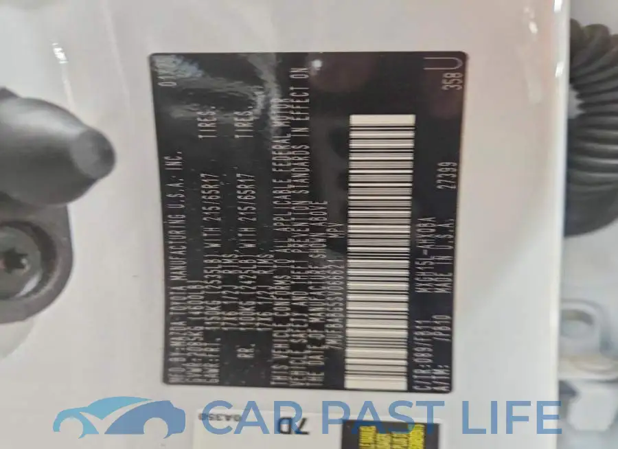 7MUFBABG5SV066621# 13