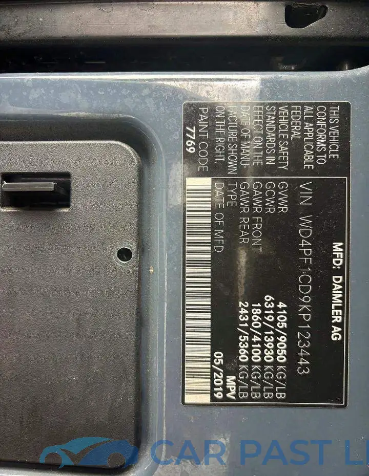 WD4PF1CD9KP123443# 10