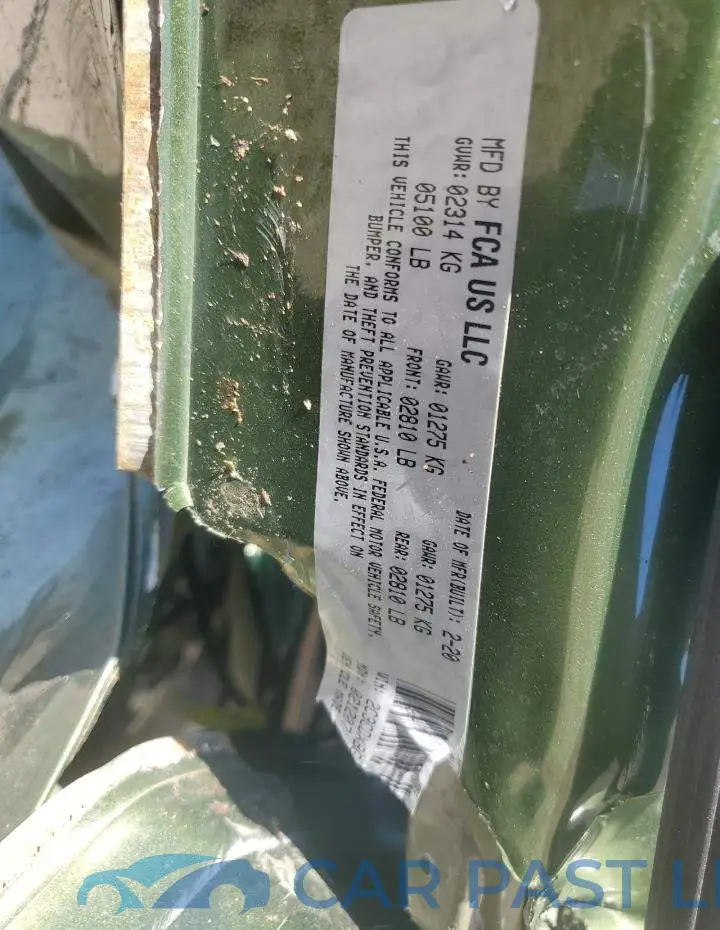 2C3CDXBG1LH137103# 12