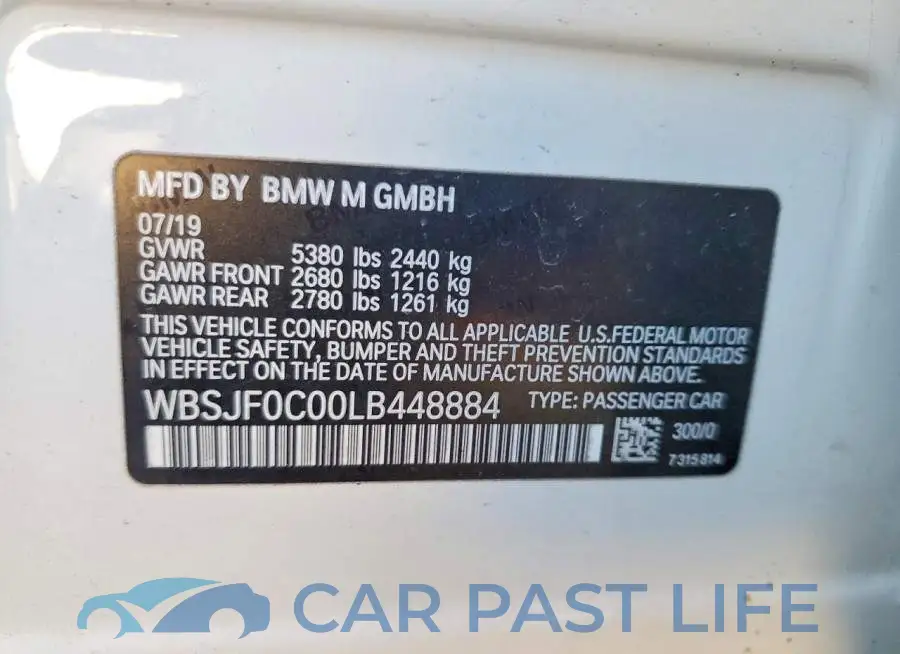 WBSJF0C00LB448884# 13