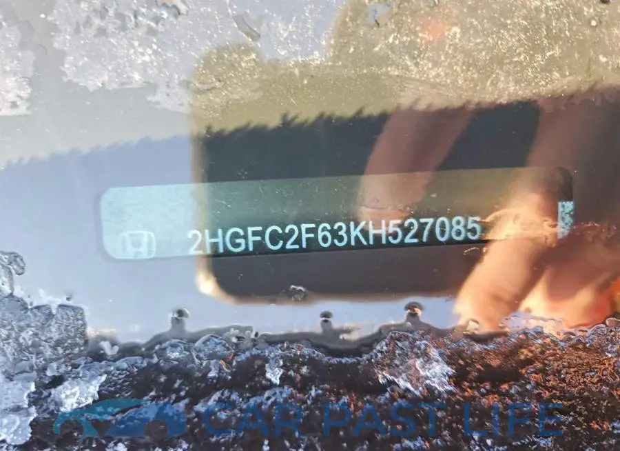 2HGFC2F63KH527085# 12