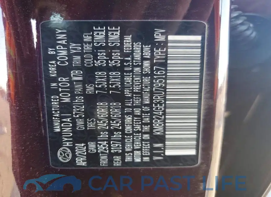 KM8R24GE3RU795167# 14