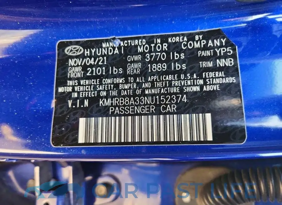KMHRB8A33NU152374# 13