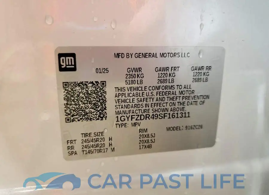 1GYFZDR49SF161311# 14