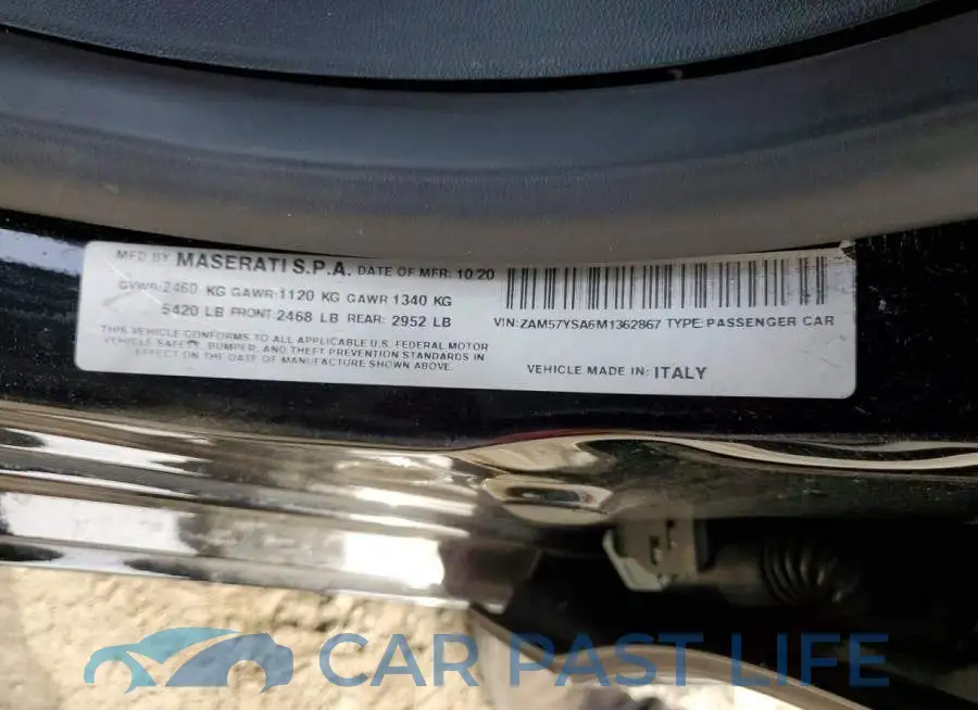 ZAM57YSA6M1362867# 12