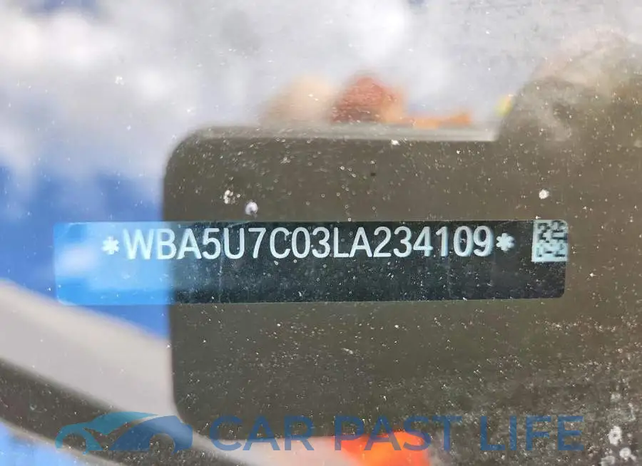 WBA5U7C03LA234109# 12
