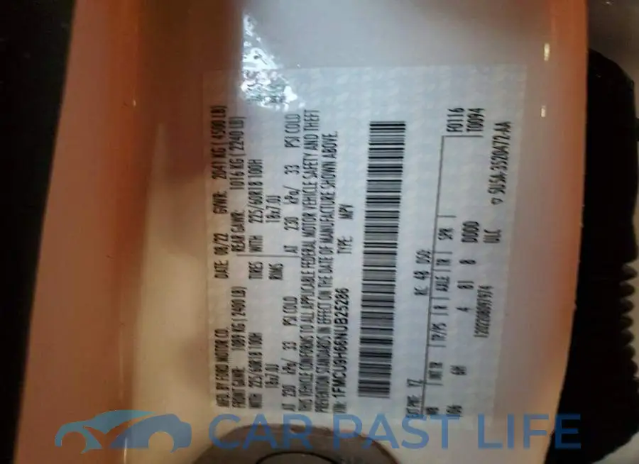 1FMCU9H66NUB25286# 14
