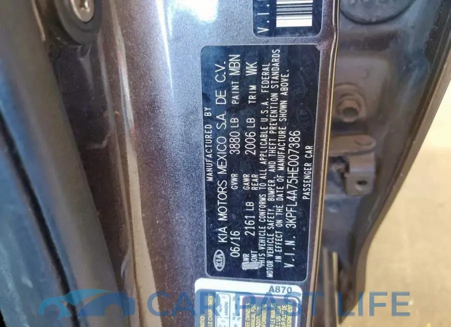 3KPFL4A75HE007386# 12