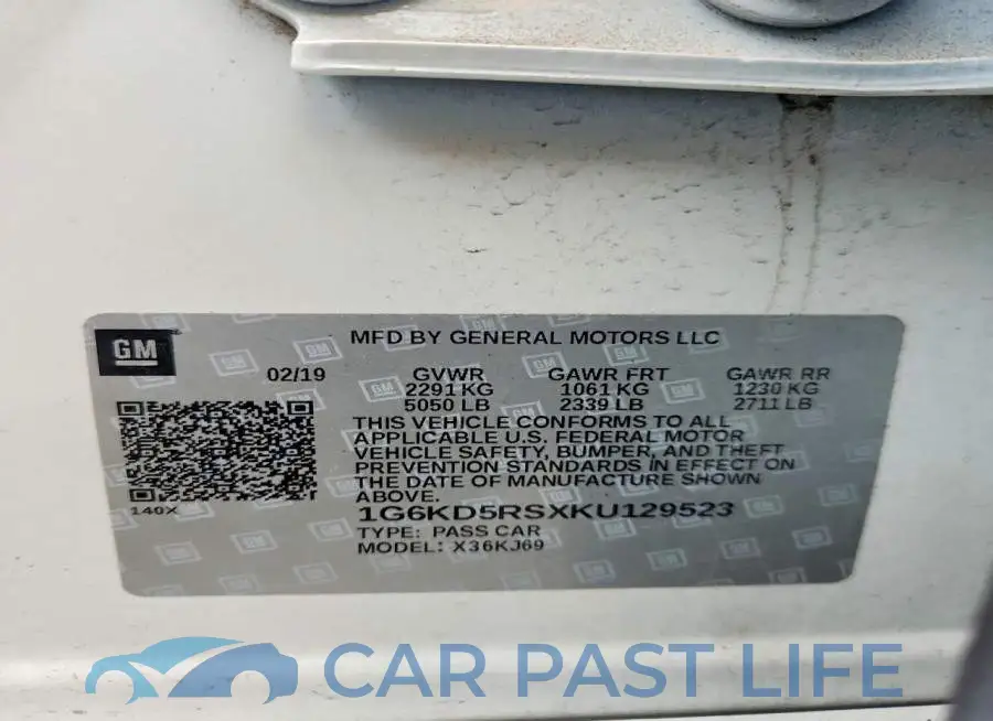 1G6KD5RSXKU129523# 13