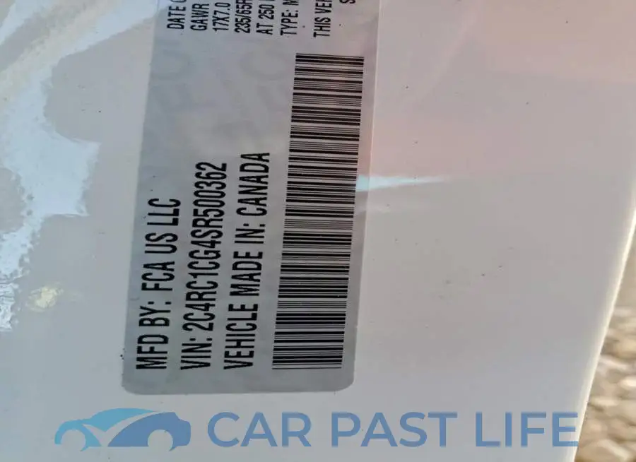 2C4RC1CG4SR500362# 14