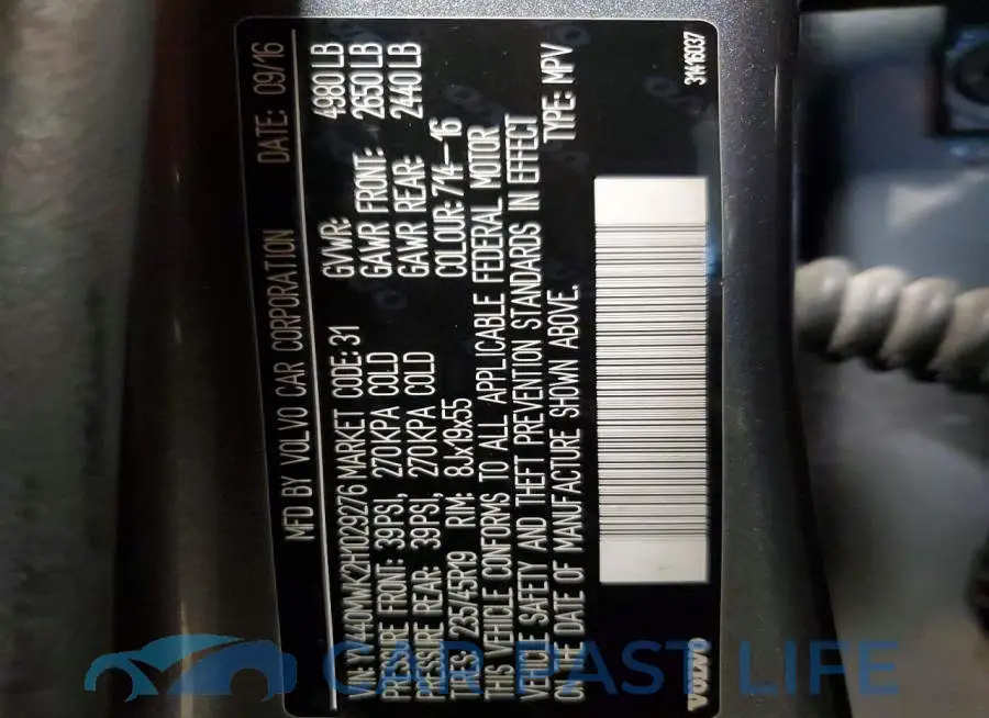 YV440MWK2H1029276# 13