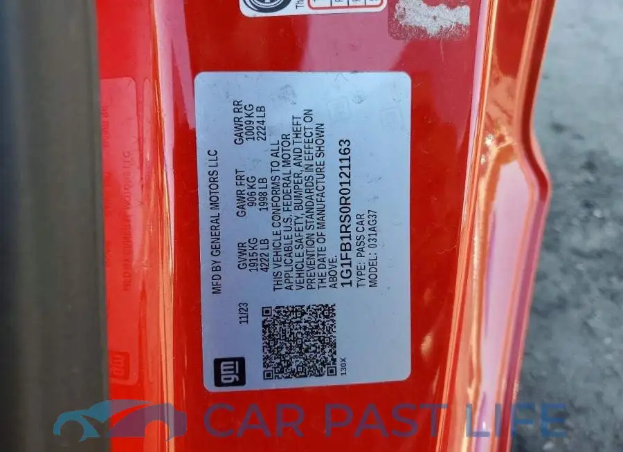 1G1FB1RS0R0121163# 12
