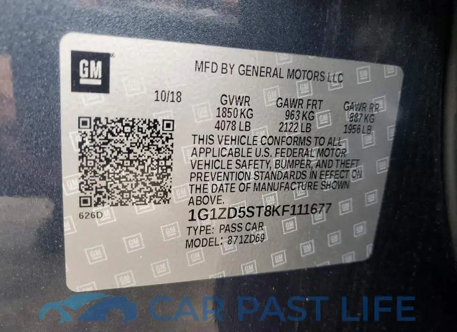1G1ZD5ST8KF111677# 12