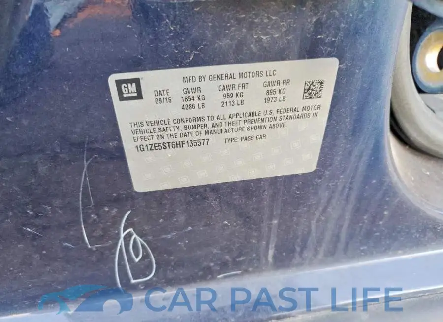 1G1ZE5ST6HF135577# 12