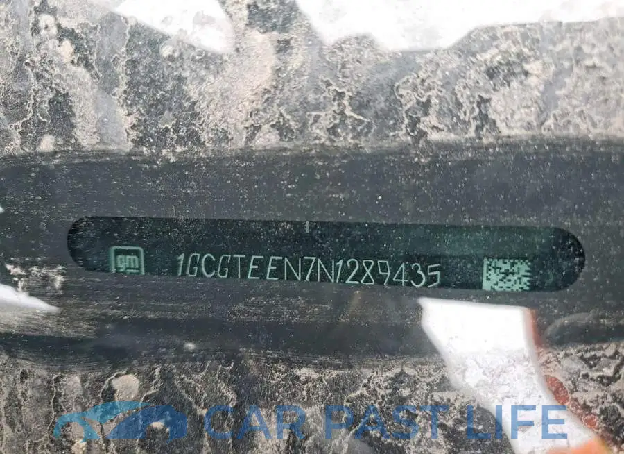 1GCGTEEN7N1289435# 13