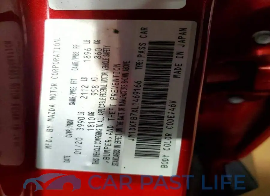 JM1DKFB7XL1469166# 12