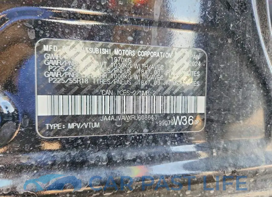 JA4AJVAWXRU608643# 14