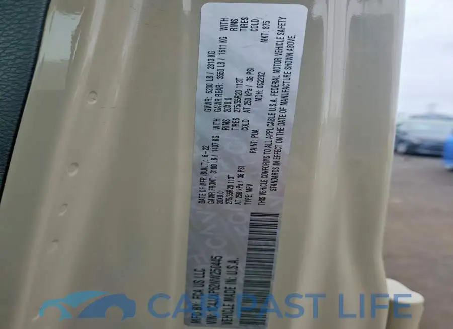 1C4JJXP62NW250445# 12