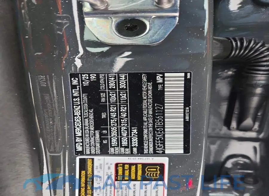 4JGFF5KE6TB561127# 14
