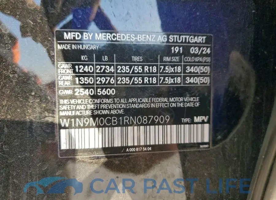 W1N9M0CB1RN087909# 14