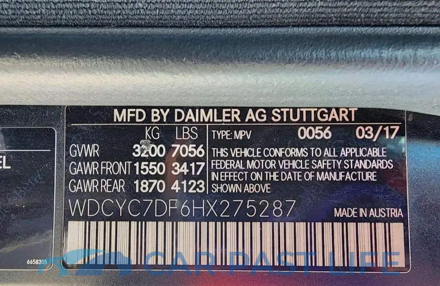 WDCYC7DF6HX275287# 10
