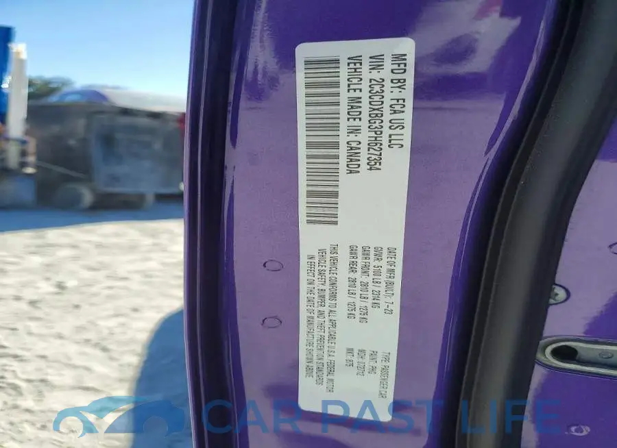 2C3CDXBG3PH627354# 13