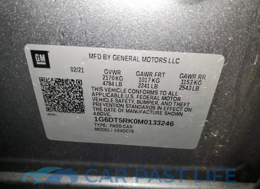 1G6DT5RK0M0133246# 12