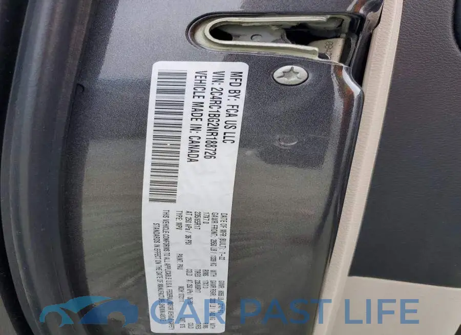 2C4RC1BG2NR188726# 13