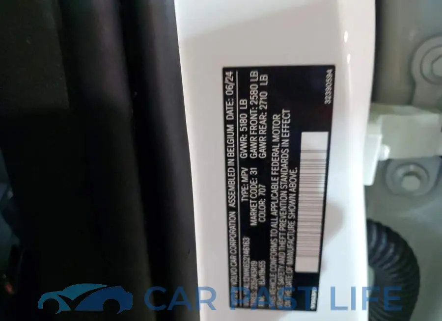 YV4L12WK6S2146163# 14