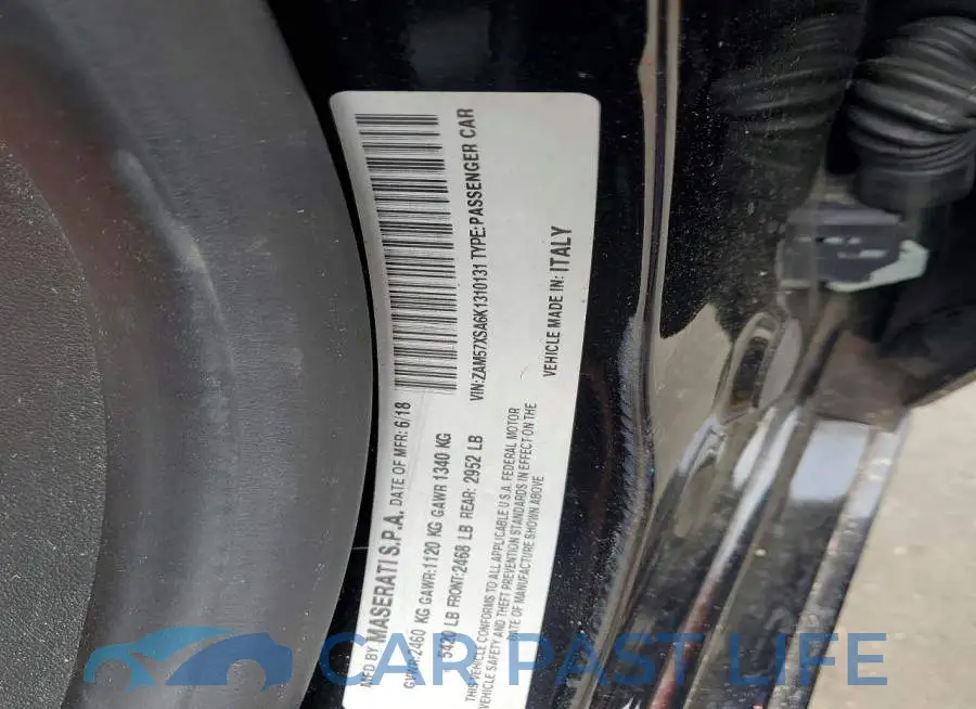 ZAM57XSA6K1310131# 12
