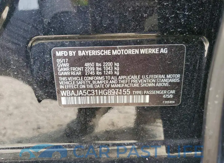 WBAJA5C31HG897155# 12