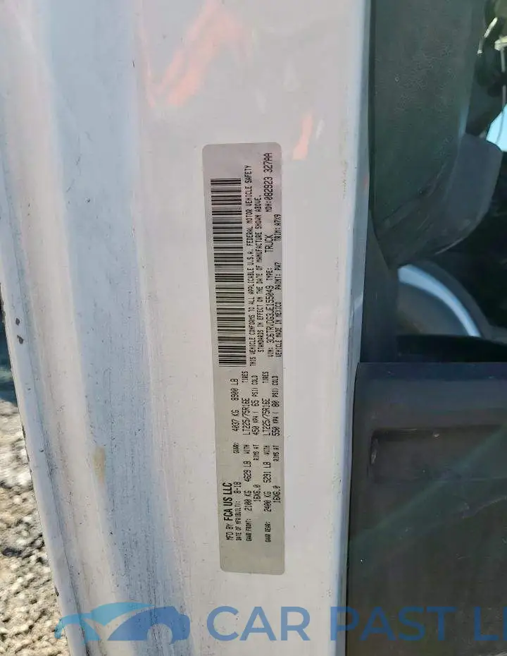 3C6TRVDG3JE155049# 13